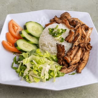 Grilled Chicken Plate / Com Ga Nuong