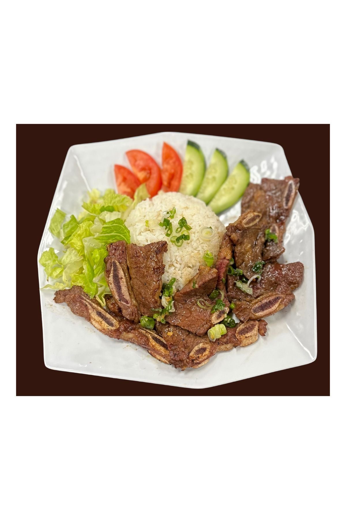 Beef Short Rib Plate- Com Bo Nuong.