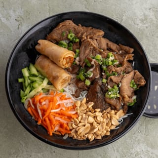 Double Combo Vermicelli Bowl - Grilled Pork & Eggroll