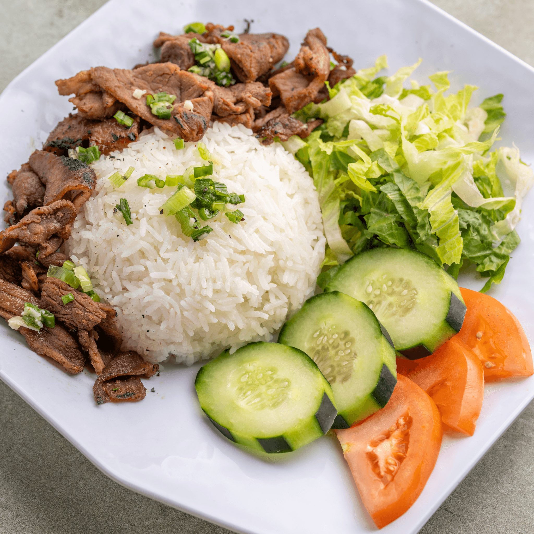Grilled Pork Plate (Boneless) / Com Thit Nuong.